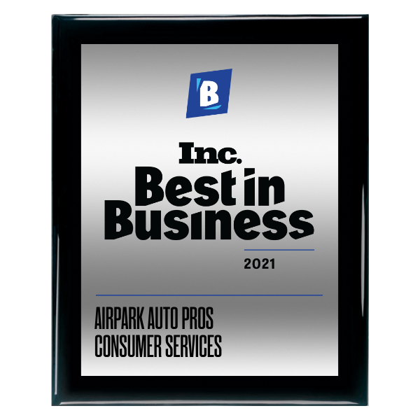 Best in Business 2021 Award | Airpark Auto Pros